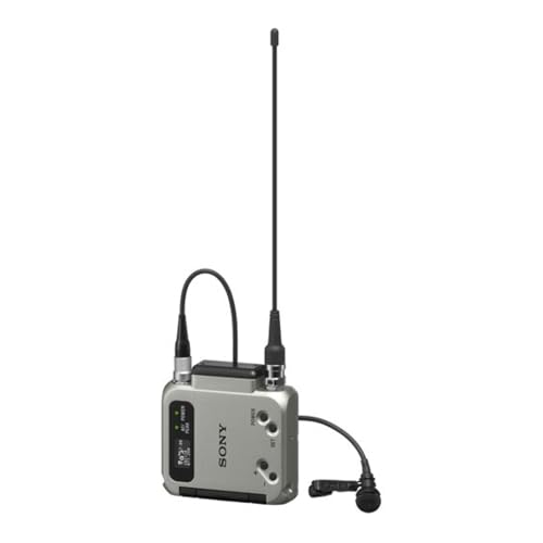 Sony DWT-B03R Transmisor Corporal Mini Digital Inalámbrico Ultra-Compacto con Pantalla OLED y Control Remoto Cruzado