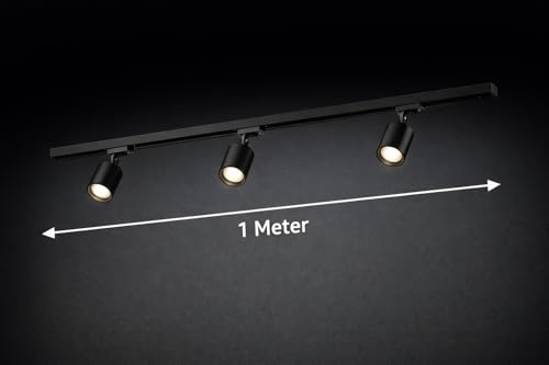 Image of JACKAL 1 Meter Aluminium Track Channel for Track Lights, Surface Wall Mount Ceiling Rail, Heavy Duty Lighting Track Bar for Home, Showroom, Shop & Office Lighting (7)