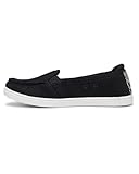 Roxy Women's Minnow Wide Slip-On Sneaker Shoe, 8.5 Black