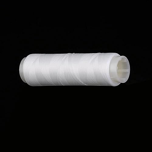 DPWOUM 1Pc White Thread Spool Nylon High Tensile Elastic Thread Spool Polyester Bait Floating Line Sea Fishing Lure Wire Fishing Tackle Accessories Monofilament Fishing Line Sports and Outdoors