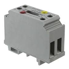 3121025, Disconnect Terminal Block, 1row 2conn, 24V 41A, Screw, 8AWG, GTF 76/48