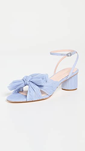 Image of Loeffler Randall Women's Dahlia Pleated Bow Heels with Ankle Strap