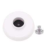 Desktop Stabilisator Halterung, stabile Standhalterung für OM5 Gimbal, Kunststoff, 98g – rutschfeste Basis, einfache Bedienung, ideal für Enge Arbeitsflächen (Weiß)