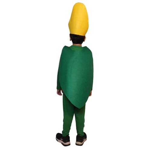 Image of Kaku Fancy Dresses Fruit and Vegetable Costume Paper Cutout with Cap For Kids | Healthy Food Costume For Boys & Girls (Tracksuit Not Included)