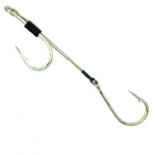 Lobo Lures 8/0 Big Game Double Hook Trolling Lure Rig 180 Degree Rigging