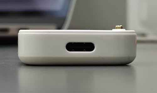 Image of Zitel Charger Compatible with OnePlus Watch 3 /2 / 2R - Magnetic Charger Dock USB Cable (White)
