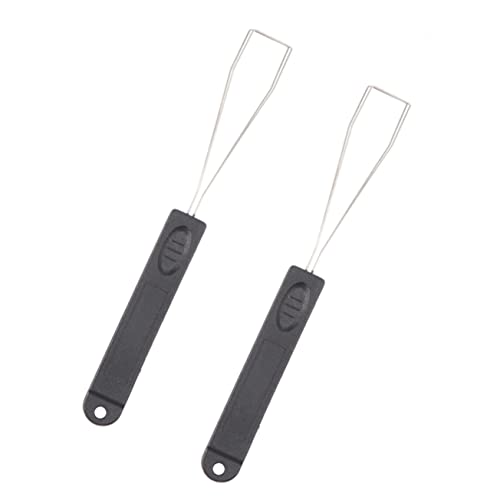 TEHAUX 2Pcs Keyboard Puller Tool Steel Wire Key Cleaning Device for Computer Accessories Lightweight and Portable Keyboard Cleaner for Use
