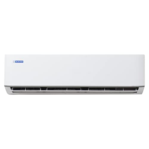 Image of Blue Star Air Conditioner|2 Ton 3 Star|Fixed Speed Split AC|Copper|FB324DNU|2022|White