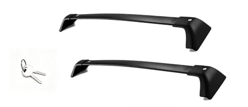 Barres de toit pour Highlander et Kluger 2020-2026 en aluminium noir