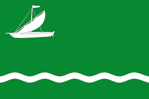 magFlags Bandera Large Vilanova de la Barca Lérida | bandera horizontal | 1.35m² | 90x150cm