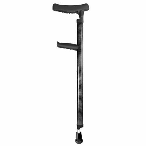 Muletas para axilas, bastón plegable ligero para personas mayores y adultos, portátil y fácil de usar para viajes o trabajo Muletas para axilas, bastón plegable ligero para personas mayores y adultos, portátil y fácil de usar para viajes o trabajo