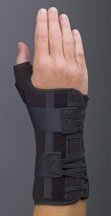 Medspec/ASO Braces Med Spec Ryno Lacer Wrist Support, Long Black, Universal Right