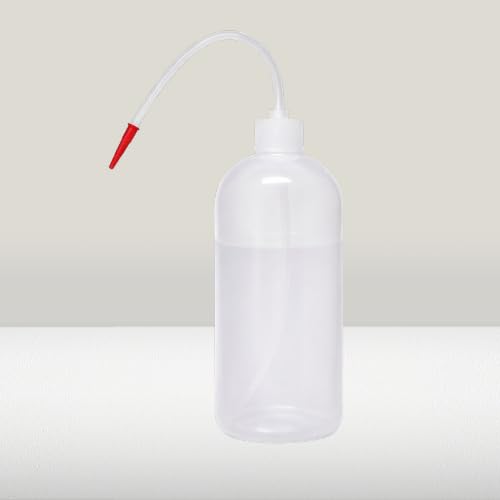 Polypropylene Wash Bottle, 500ml-1 Screw Cap with Flexible Tube for Dispensing Liquid | Leak-Resistant Squeeze Bottle for Laboratory, Chemistry, Scientific Research, Cleaning-image-12