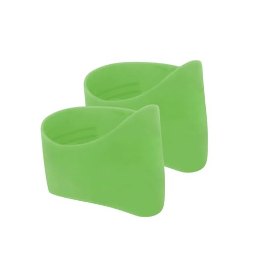 Vdaxvme 2 bandas de encaje deportivas para jóvenes, protectores de tacos de fútbol, bandas protectoras de silicona para zapatos, protectores de encaje duraderos para zapatos de fútbol y béisbol