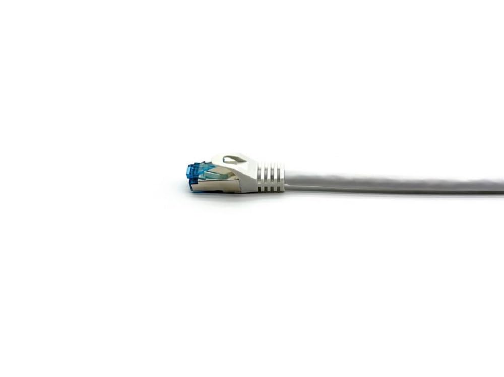 Equip 605801 Cat.6A S/FTP kabel krosowy, zagięty na wtyczce prostej, 2 m, biały