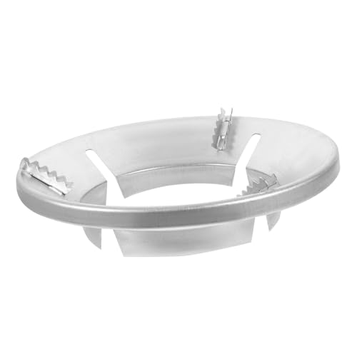 TOYANDONA Soporte para Wok Resistente al Viento y Reutilizable para Estufas de Gas Accesorio para Cocina Camping y Restaurantes Material Galvanizado de Alta Temperatura y Aislamiento Térmico