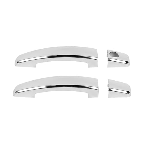 ABS外装車ドアハンドルシェル装飾カバー シボレーカマロ 2010-2015 カーアクセサリー対応(Chrome)