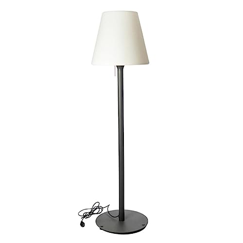 Lumisky Lampadaire filaire pied métal pour extérieur éclairage puissant LED blanc STANDY H180cm culot E27