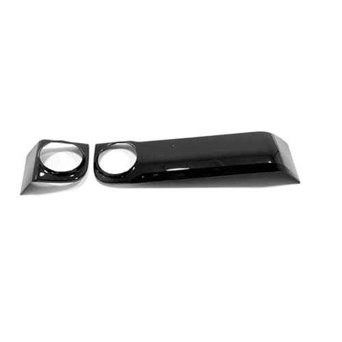 Consola Coche Panel Para GWM Para Great Para Wall Para Tank 300 2022 2023 ABS Carbono MADERA NEGRO Panel Control Central Coche Decoración Cubierta Embellecedora Accesorios Cubierta Panel Central Coche