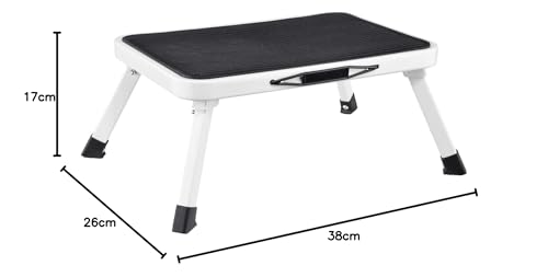 Haushalt International Klapptritt 38x26x17,5cm sw/WSS