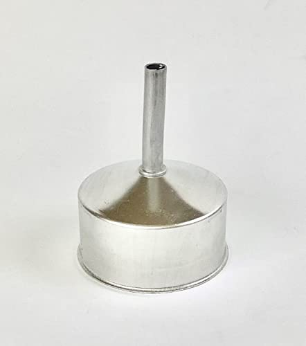 Tredoni Aluminum Funnel -Replacement- Size 2 Cup Aluminum Espresso Coffee Maker Moka Pot- 5.2Cm (2 Cup) #TOP3