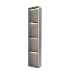 Waterproof Stainless Steel Shower Niche with LED Light - Recessed Organizer Shelf for Bathroom Storage Wall Inserted Caddy