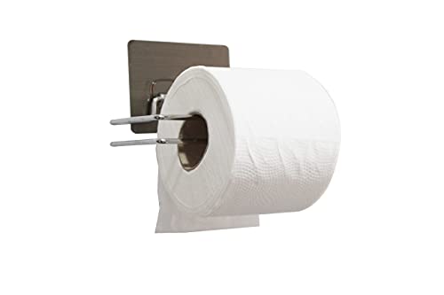 Dérouleur de papier toilette adhésif pour rouleau de papier toilette sans perçage Cover