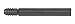 OTC Tools 5883-1 Crankshaft Alignment Tool Tip for use 5883 Crankshaft Alignment Tool on Detroit Diesel Series 60 Engines - TIP ONLY