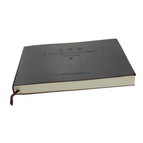 Livre de comptes noir 320 pages au format paysage DOITOOL pour la comptabilité quotidienne