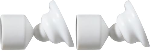 Spirella Schrägwandadapter Schrägwandhalter für Duschvorhangstangen mit Ø 20 mm Made in Germany (Packung mit 2) – Ansicht 1