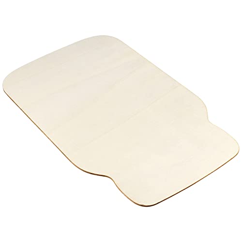 Sinjeun 24 Pieces 12 Inch Wooden Mason Jar Cutouts, Natural Blank Mason Jar Wood Shape, Unfinished Wood Mason Jar Ornaments For Painting, Diy Crafts And Home Decorations #TOP3