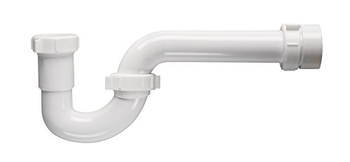 Keeney 400Pvck Pvc P-Trap Pipe Kit With Reducing Washer And Adapter, 1-1/2-Inch Or 1-1/4-Inch X 1-1/2-Inch, White #TOP2