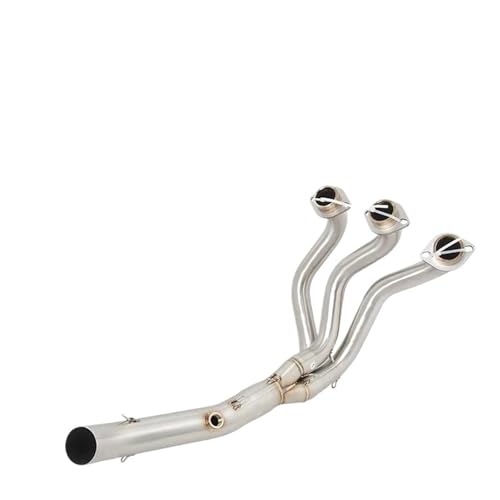 バイクマフラー MT09 FZ FJ09 XSR900 TRACER 900GT 2014-2020 用 オートバイ GP 排気エスケープ モトシステム フロントリンクパイプマフラー変更 エキゾーストパイプ