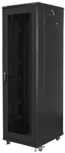 LANBERG ARMARIO RACK DE PARED 10 "12U 280X310 NEGRO, PUERTA METĂLICA (PAQUETE PLANO) WF10-2312-00B