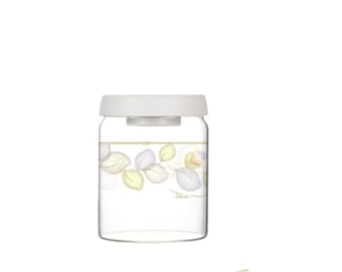 THUN - Barattolo ermetico medio - vetro - Collezione Country Bloom - 400 ML