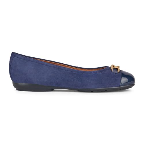 Ballerines plates Geox Annytah femme bleu marine taille 36 confort