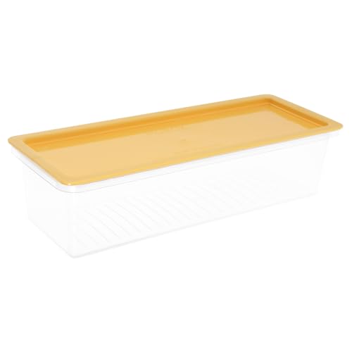LIFKOME caja de almacenamiento de fideos contenedores para frigorifico organizador frigorífico Frascos de almacenamiento hermético contenedor de pasta con fideos espaguetis llevar páginas
