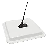 ATTB Antennentechnik Bad Blankenburg 3761.30 Kombiflex-D-Antenne GPS FM DAB+ Montageplatte für Wohnmobile/Caravan