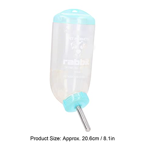 Alimentador de água para hamster conjunto de 3 garrafas de água para hamster de plástico inofensivo