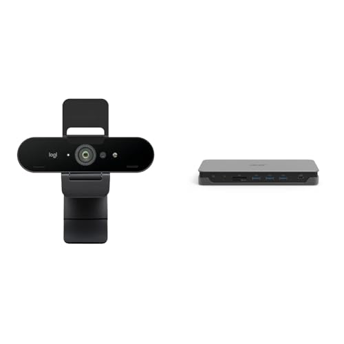 Webcam 4K Brio Marca Logitech