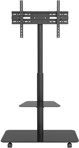 Soporte móvil para TV con ruedas de piso miniatura 2