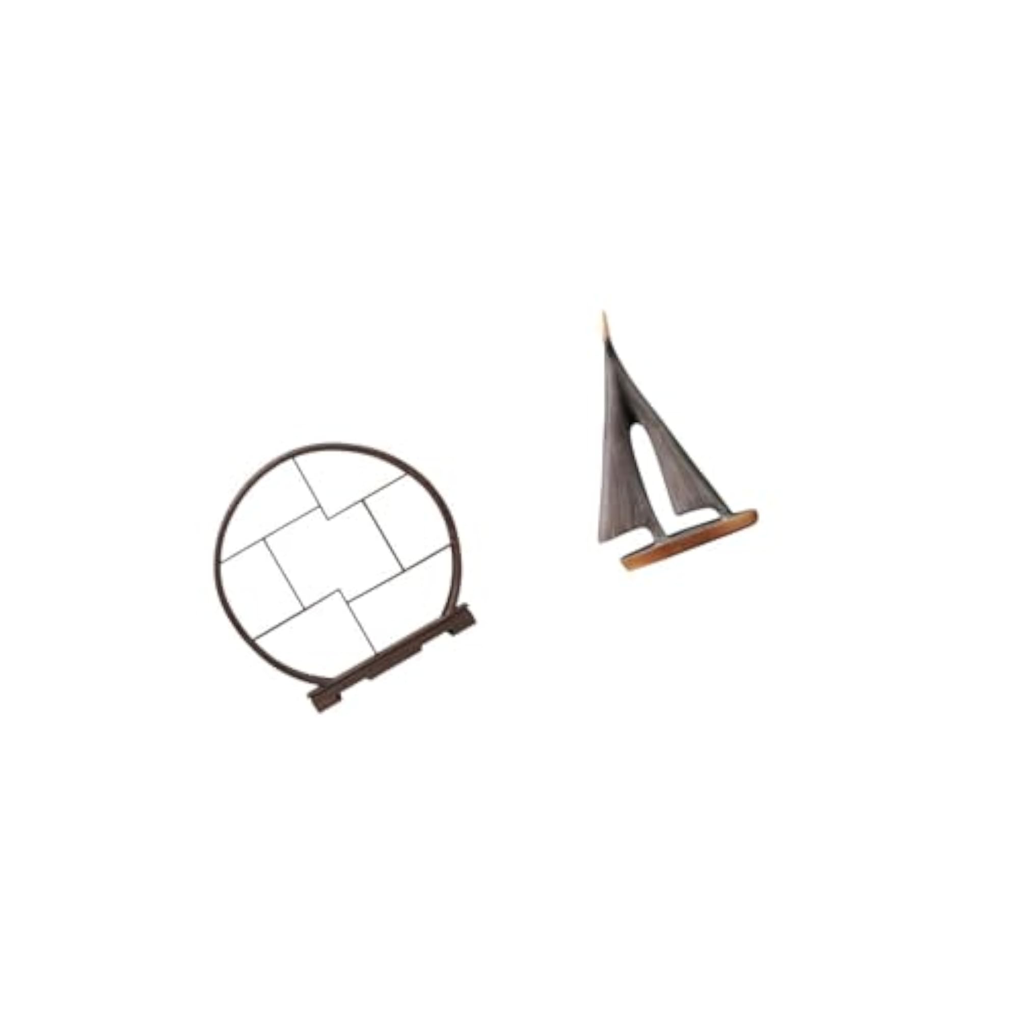 Wooden Sailing Display Stand Organizer, Antique Shelf Decor