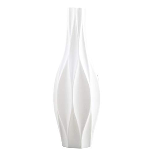 Weiße Vase Keramik Blumenvase Einfachheit Europäischen Stil Hohe Vase für zu Hause Wohnzimmer Größe