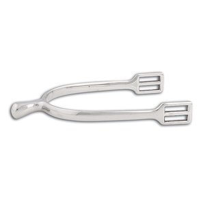 Dover Saddlery Suffolk Ladies' Smooth Knob Spurs, Size: 7/8