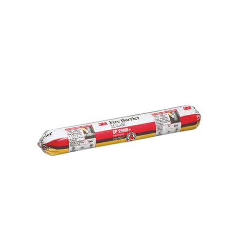3M Fire Barrier Sealant CP 25WB+, Red, 20 fl oz Sausage Pack - image 1