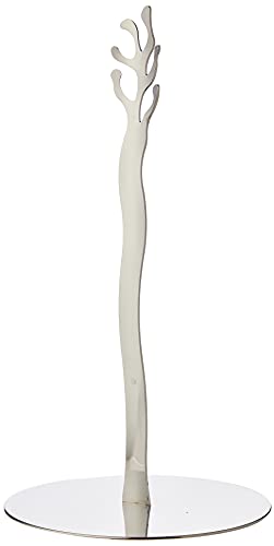 Alessi Mediterraneo ESI02 - Design Küchenrollenhalter, aus Edelstahl, glänzend poliert, 14 x 18.5 x 22.5 cm