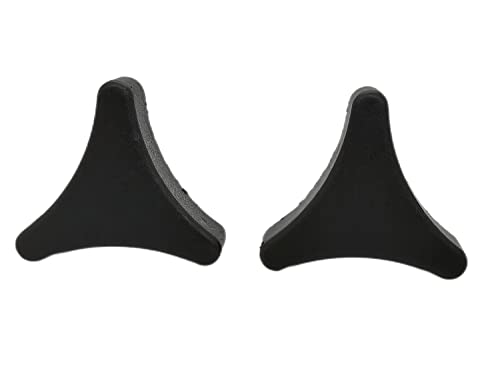 Comsenmed Rollator Height Adjustment Knob,Deluxe Aluminum Rollator Accessories - 3 Point Knob W/Bolt, Rollator Parts -1Pair(2Pcs) #TOP6