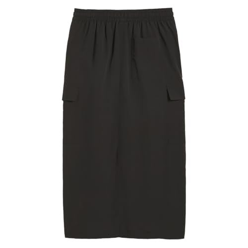 PUMA Womens Downtown Cargo Midi Skirt Casual Casual - Black4