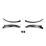 Compatible with Chevrolet Corvette C7 Stingray Compatible with Z51 2014-2019 Car Rear Fender Extension Fender Horn Arch Wheel Arch Trim Strip(Matte Black)