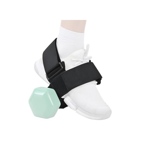 調節可能なフィットネスストラップナイロン構造人間工学に基づいた足首筋トレーニング用足首 足首抵抗バンド